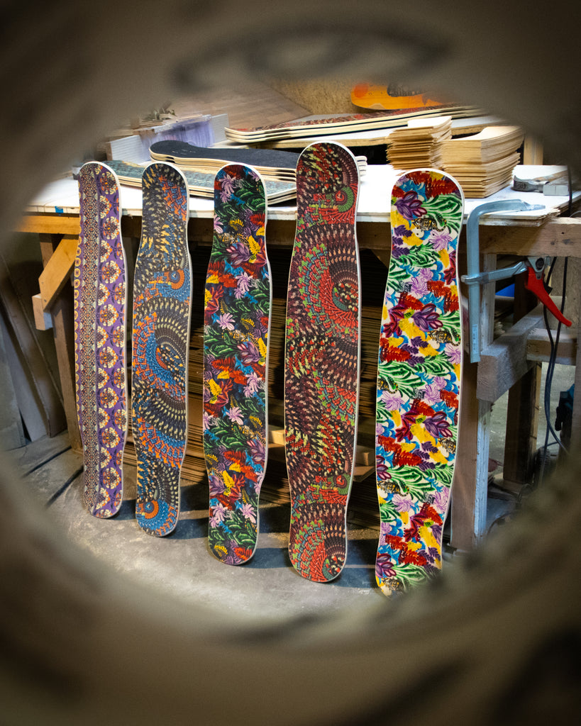 Longboard Decks available at ThaneLife Longboard Shop Singapore