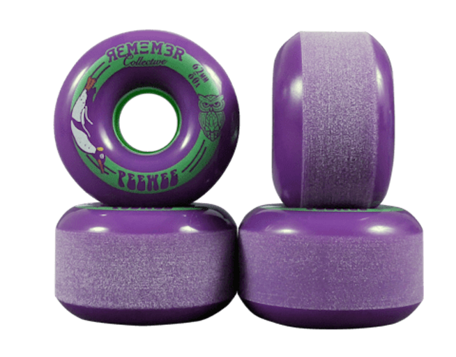 Remember Collective Pee Wee Wheels for Longboards and Skateboards