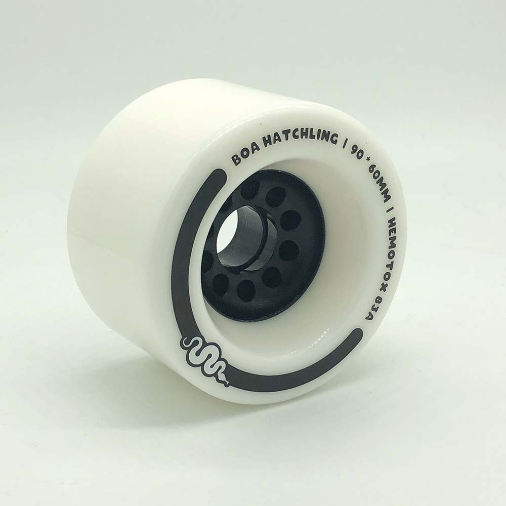 BOA WHEELS HATCHING 90MM X 60MM LONG DISTANCE PUSHING PUMPING AND ELECTRIC BOARD