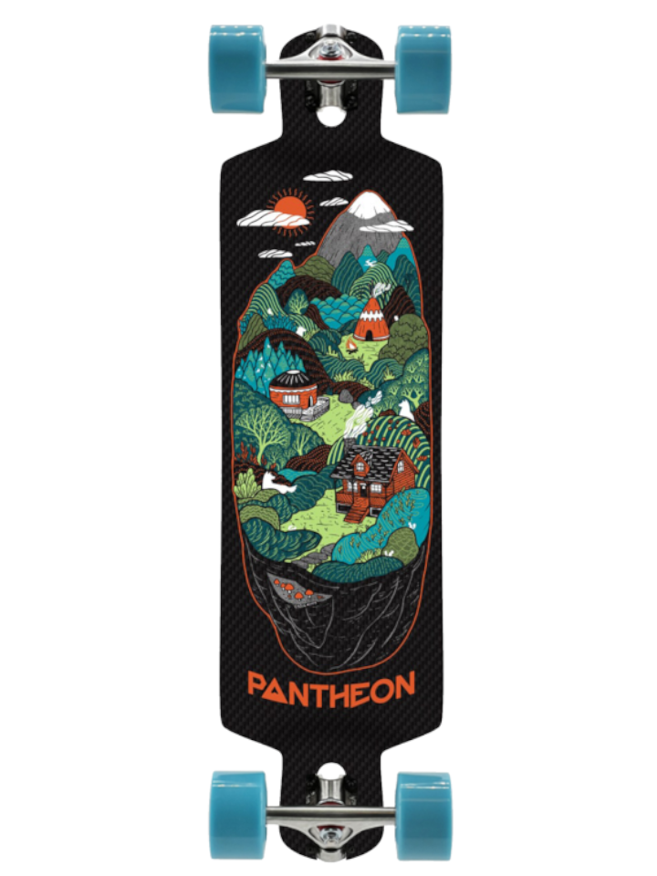 スケートボード PANTHEON TRIP Pantheon CARBON Trip 